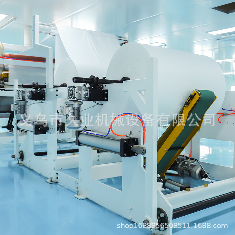 软抽纸棉柔巾抽纸机抽布机生产线一出四包装抽布生产线抽纸生产线